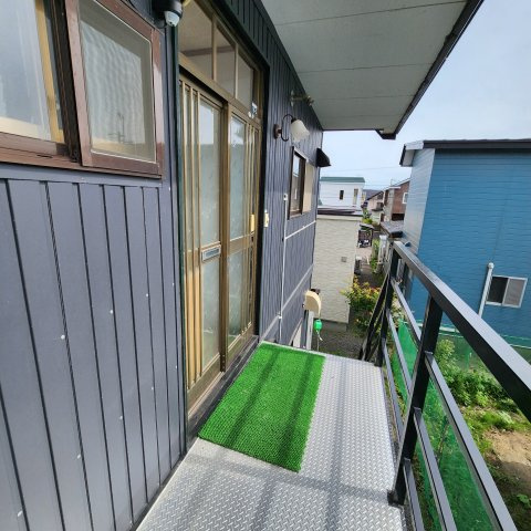 ハイツTAKAのバルコニー