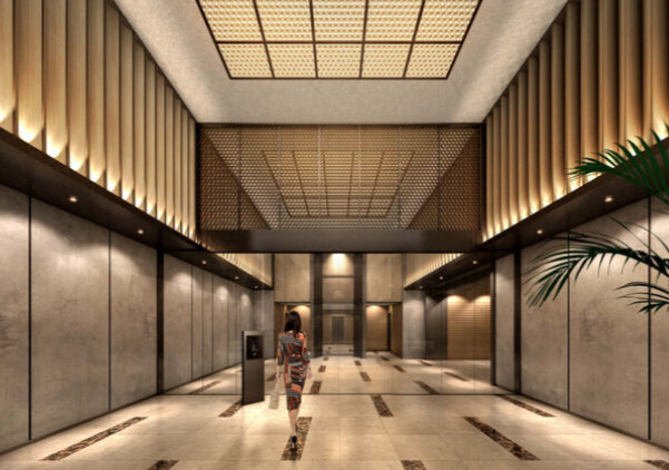 スプランディッド本町東DUEのエントランス|完成予想図