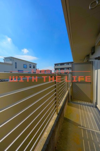 フロレゾン【10，000円キャッシュバック対象物件】のバルコニー|外からの目が気にならないバルコニーで洗濯物が干せます