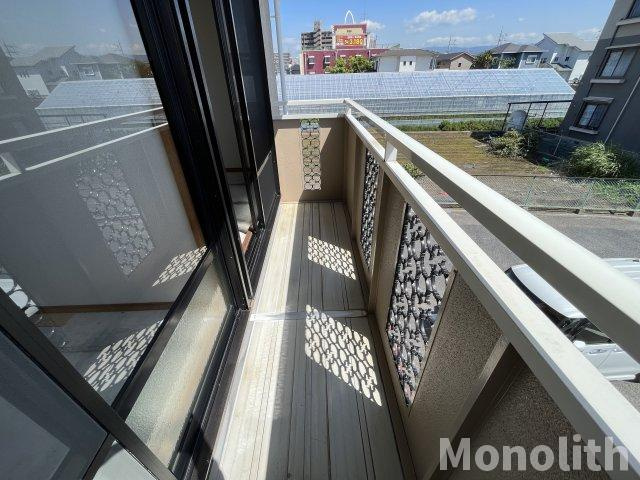 コスモ二色浜Ⅰのバルコニー