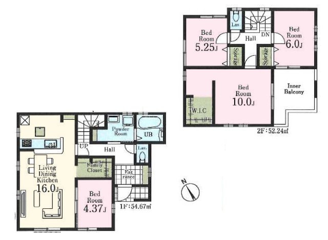 新築一戸建て　所沢市上新井2丁目　全５棟