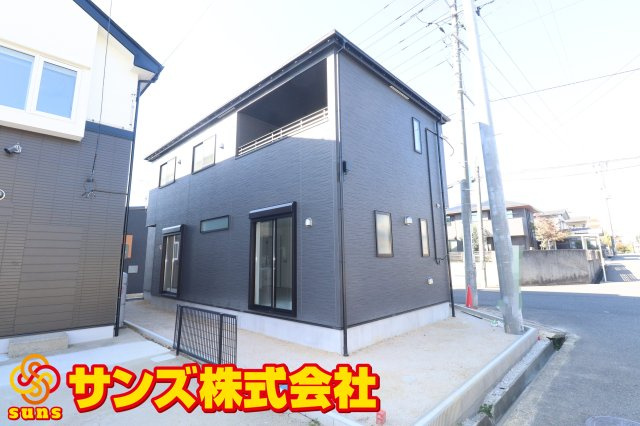 郡山市菜根３丁目　　　１号棟　　　桜小学校、郡山第３中学区の外観|南東側から見た外観