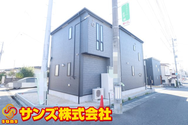 郡山市菜根３丁目　　　１号棟　　　桜小学校、郡山第３中学区の外観|北東側から見た外観