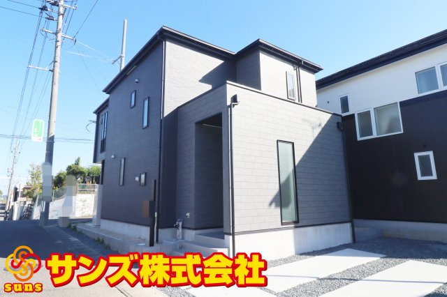 郡山市菜根３丁目　　　１号棟　　　桜小学校、郡山第３中学区の外観|北西側から見た外観