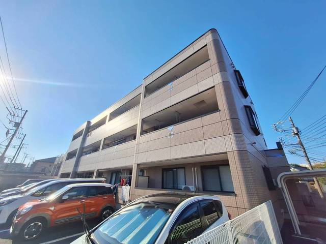 サンタプレイスの外観|全室南向き日当り良好　タイル貼の綺麗な外観