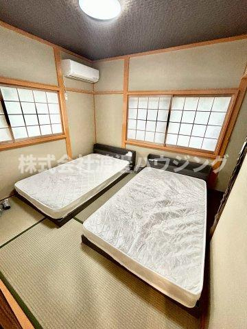 蒲生四丁目テラスハウスの寝室