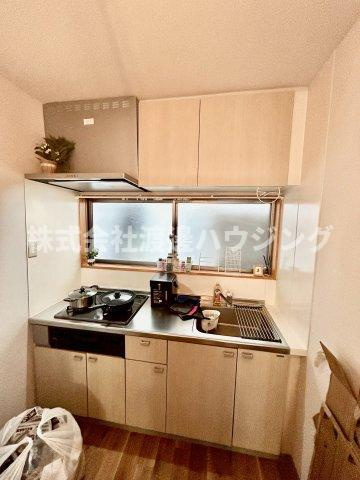 蒲生四丁目テラスハウスのキッチン