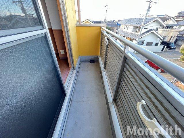 エフォールヒロⅡのバルコニー