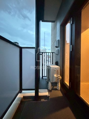 Dimora靭公園のバルコニー