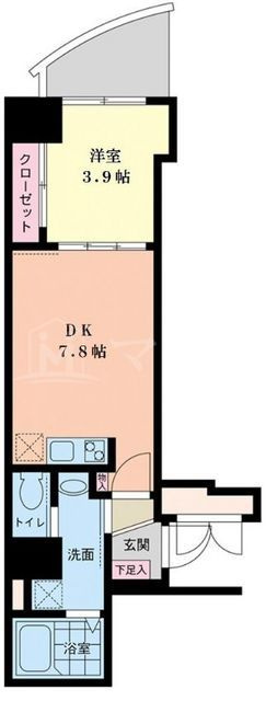 セレニテ梅田ESTの間取り