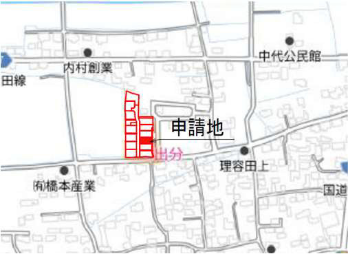 よかタウン／菊陽町久保田５期／１２号棟の地図
