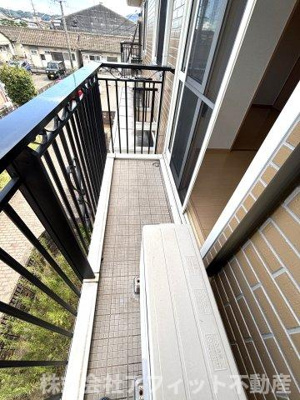 【バルコニー】 | ローズコートヤマサ B棟 | 東向き