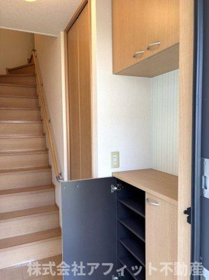 【玄関】 | ローズコートヤマサ B棟 | シューズボックス