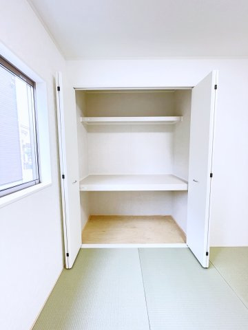 新築戸建・建売　大泉町吉田第12　CRADLE GARDEN　全4棟の収納|畳は足触りがいいので裸足で歩いても気持ちがいいです！
