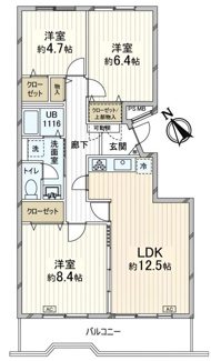 【間取り】 | 西原グリーンハイツ6号棟 | 西原グリーンハイツ6号棟