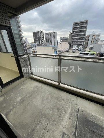 ロベリア弐番館のバルコニー