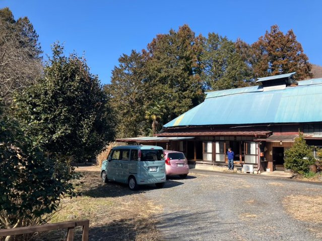 桐生市梅田町2丁目古民家の前面道路含む現地写真