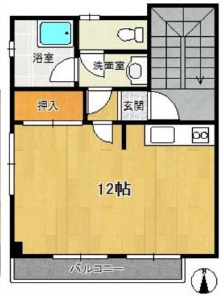 サニーテラス芦屋の間取り