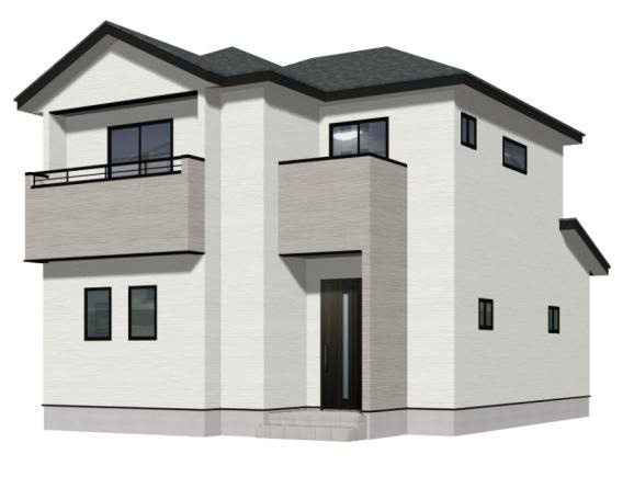 よかタウン／合志市豊岡１０期／１２号棟の外観