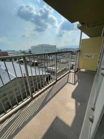 ◆室内リフォーム済◆７階南向き３LDK◆近鉄十条駅徒歩６分、地下鉄十条駅徒歩７分◆コープ野村京都南のバルコニー|バルコニー