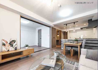 【居間・リビング】 | ライオンズマンション津田沼鷺沼台 | 施工例