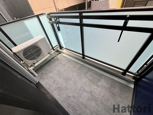 LaDouceur江坂Ⅱのバルコニー