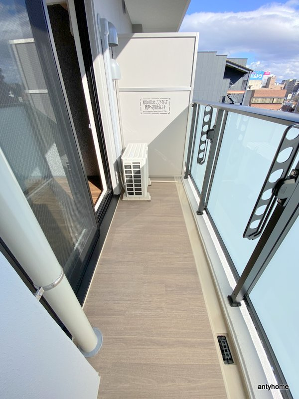 セイワパレス深江南　仲介手数料無料のバルコニー