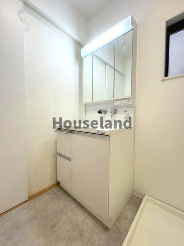 カムイチセの独立洗面台