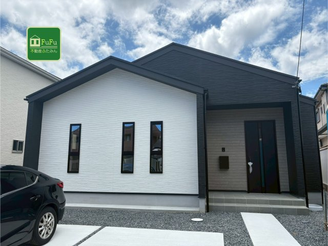 京都郡苅田町4丁目1期　新築一戸建ての外観|建売住宅では貴重な平屋住宅♪
【苅田町　新築戸建て】