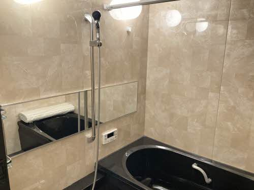 ベレオガーデンズHanaの浴室|きれいなお風呂です