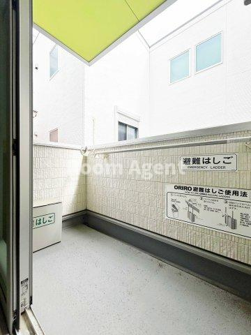 ロ・ハス千種のバルコニー