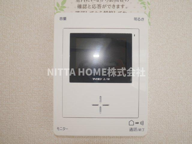 メゾンふじⅡのセキュリティ|顔見て会話が出来るＴＶインターホン！
