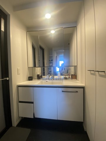 アイランドシティ・オーシャン＆フォレストタワーレジデンスＷＥＳＴの独立洗面台