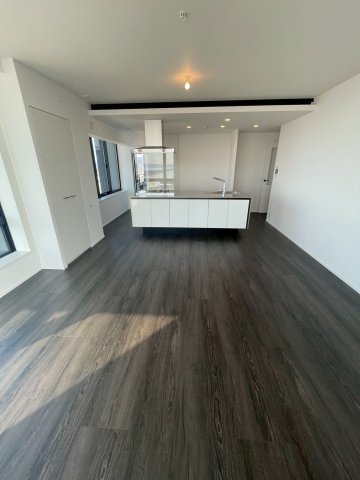 アイランドシティ・オーシャン＆フォレストタワーレジデンスＷＥＳＴの居間・リビング