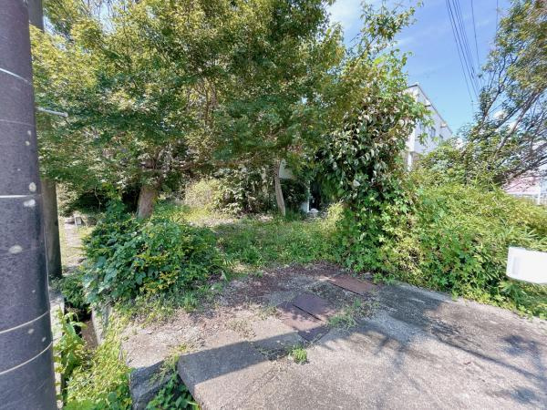 宇都宮市中里町　3ＬＤＫ　中古住宅の庭