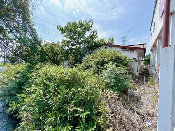 宇都宮市中里町　3ＬＤＫ　中古住宅の庭