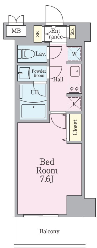 リビオメゾン南砂町の間取り