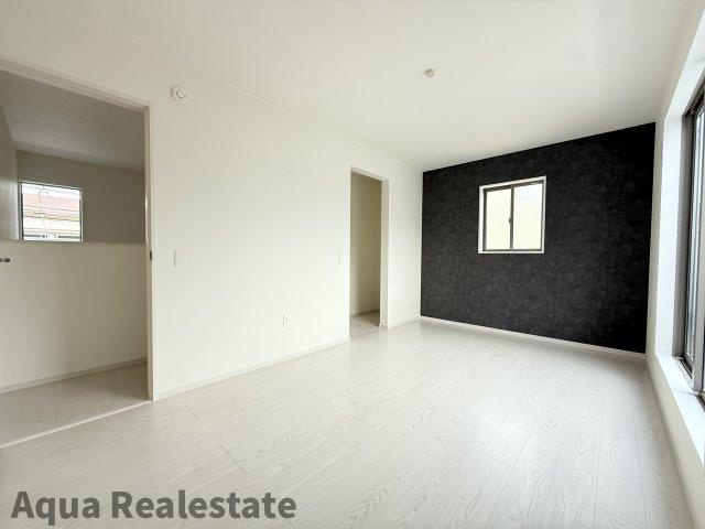 高松市扇町戸建の寝室|使い勝手のいい寝室です