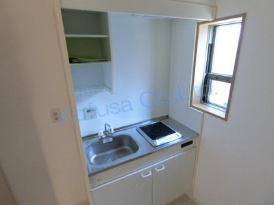 【キッチン】 | アグローリ駒ヶ林 | ＩＨコンロ付きキッチン