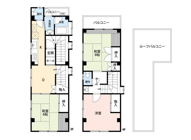 上池袋1丁目マンションの間取り