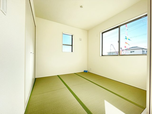 新築戸建・建売　太田第14下田島町　Livele Garden　全8棟の和室|用途に応じてアレンジのできる洋風も取り入れた和室！