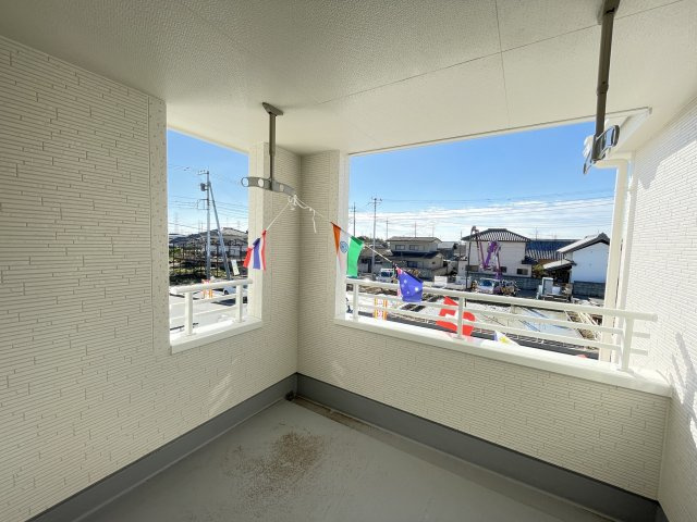 新築戸建・建売　太田第14下田島町　Livele Garden　全8棟のバルコニー