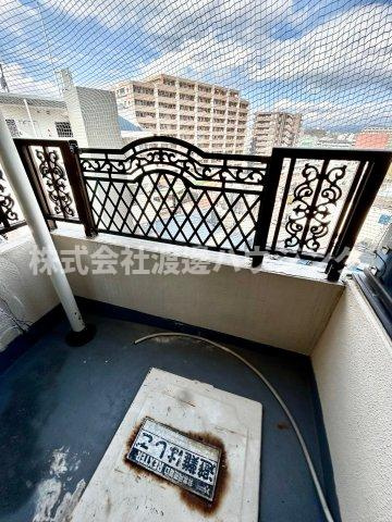 REBANGA江坂APのバルコニー