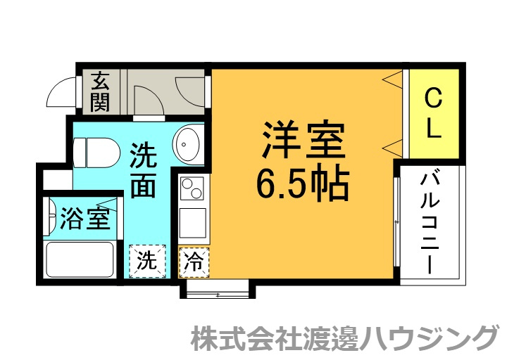 REBANGA江坂APの間取り