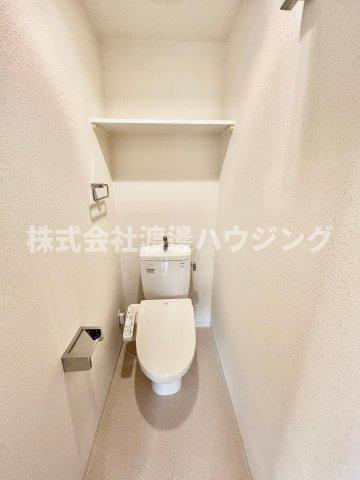 ルーエ江坂のトイレ