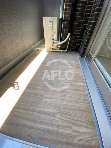 ララプレイス大阪福島プレッソのバルコニー|ララプレイス大阪福島プレッソ　バルコニー