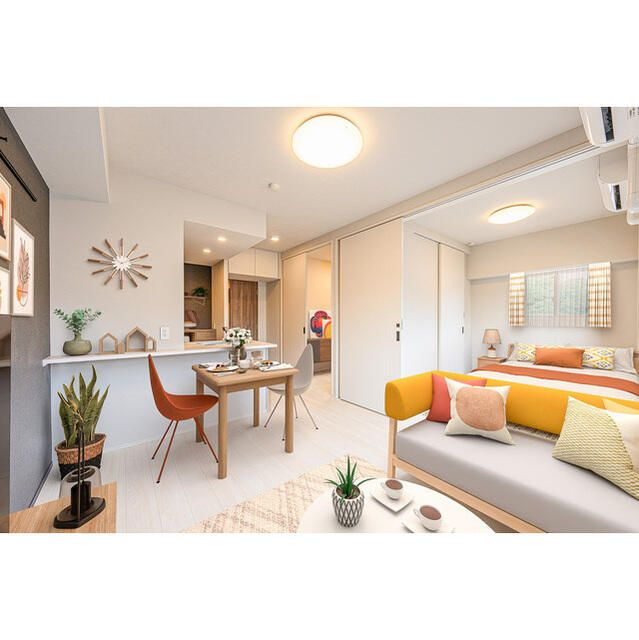 コンフォリア・リヴ品川戸越の寝室