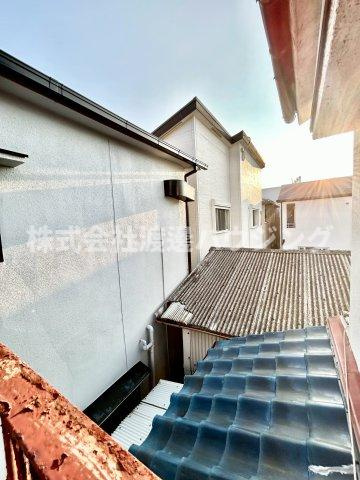 八尾市東山本新町６丁目のテラスの展望