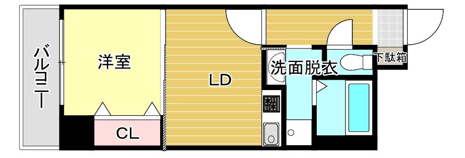 エストレーア薬院の間取り