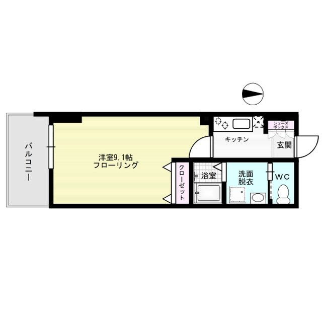 ジェイグランコート大濠公園の間取り